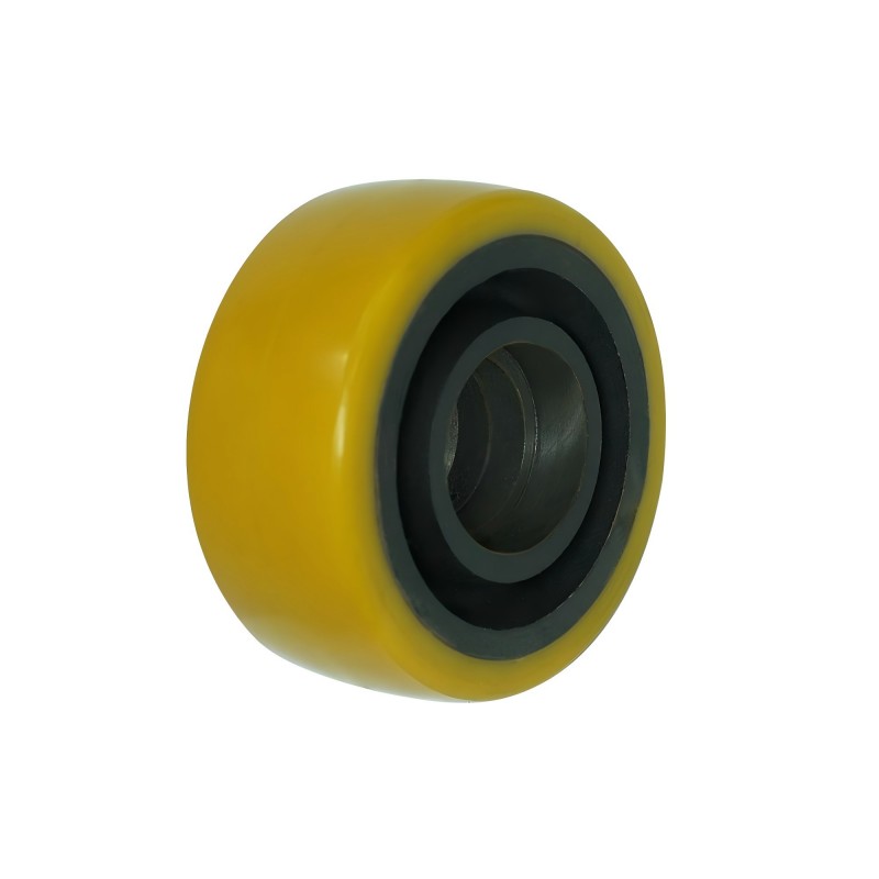 solid poly forklift balance wheel